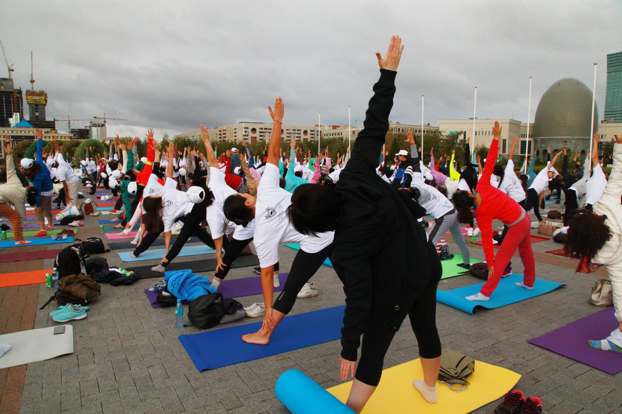 Kazakhstan celebrates International Yoga Day