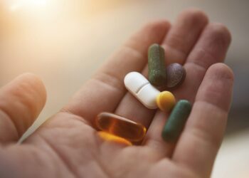 New packaging for natural supplements uses ninety-seven % PCR plastic